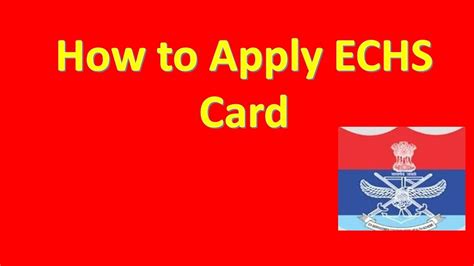 echs card online apply